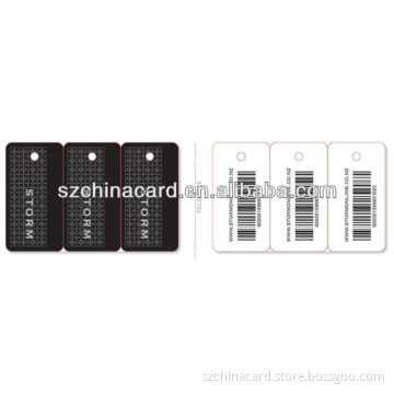 3 in 1 Promotional PVC Snap-off Card Small Key Tag Loyalty Card